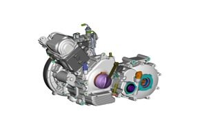 Motor 200cc benzine