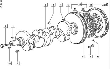 Clutch and Crankshaft