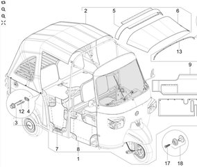 Interieur en dakbekleding