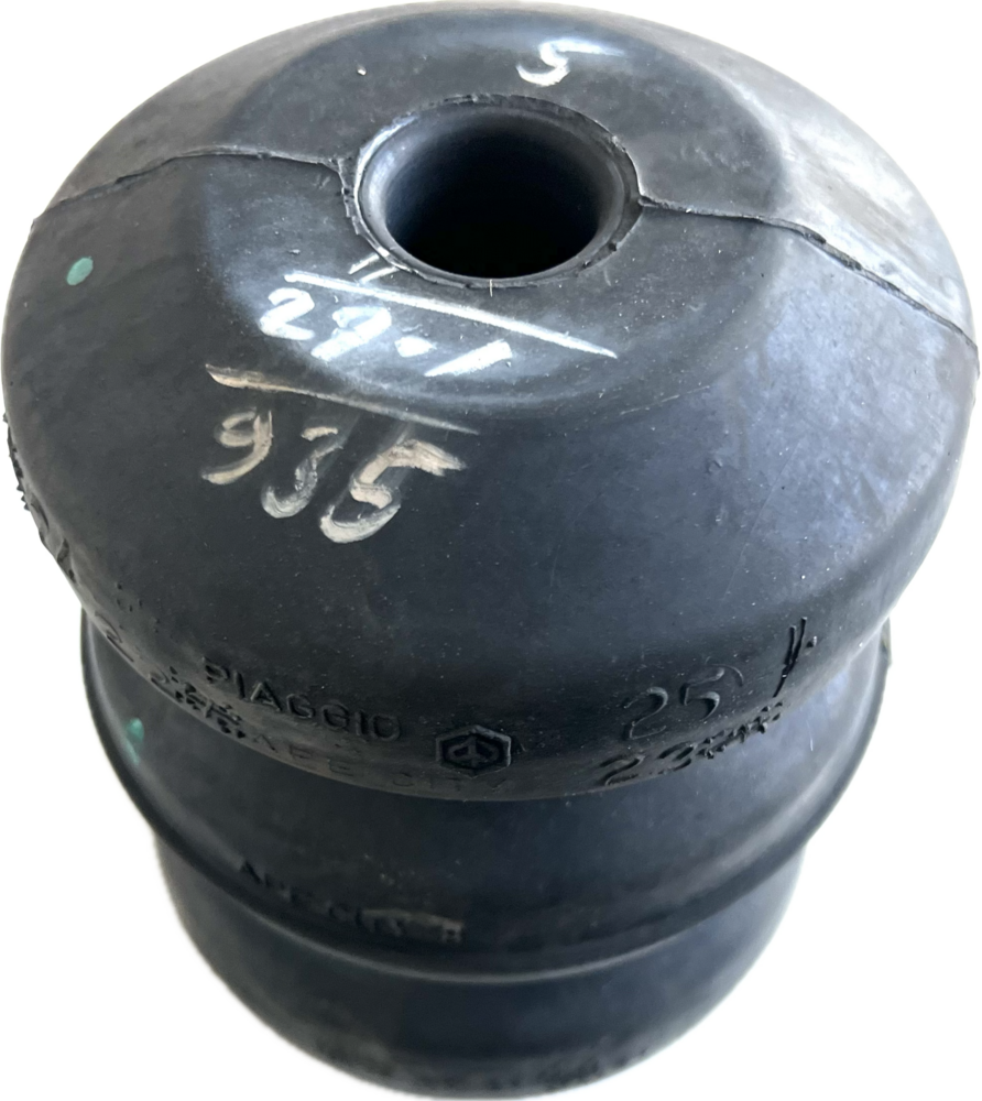 Schokdemper buffer op draagarm Calessino 200 EU2 + EU4