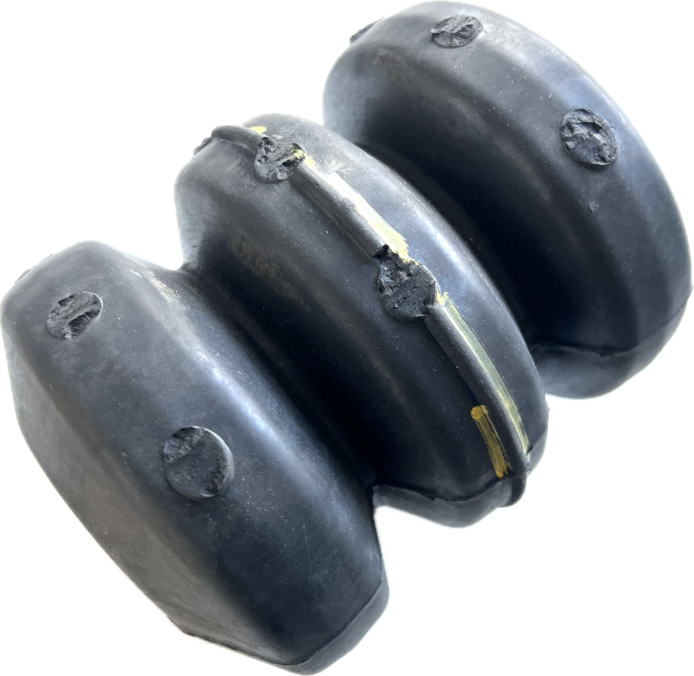 Schokdemper buffer op draagarm Calessino 200 EU2 + EU4