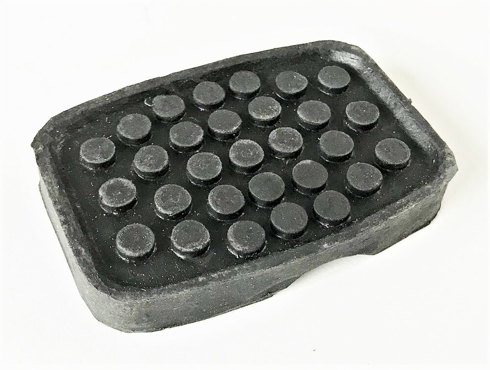 Pedal rubber cover Ape Classic + Calessino + Apecar P501-P601 + Ape50 EU4