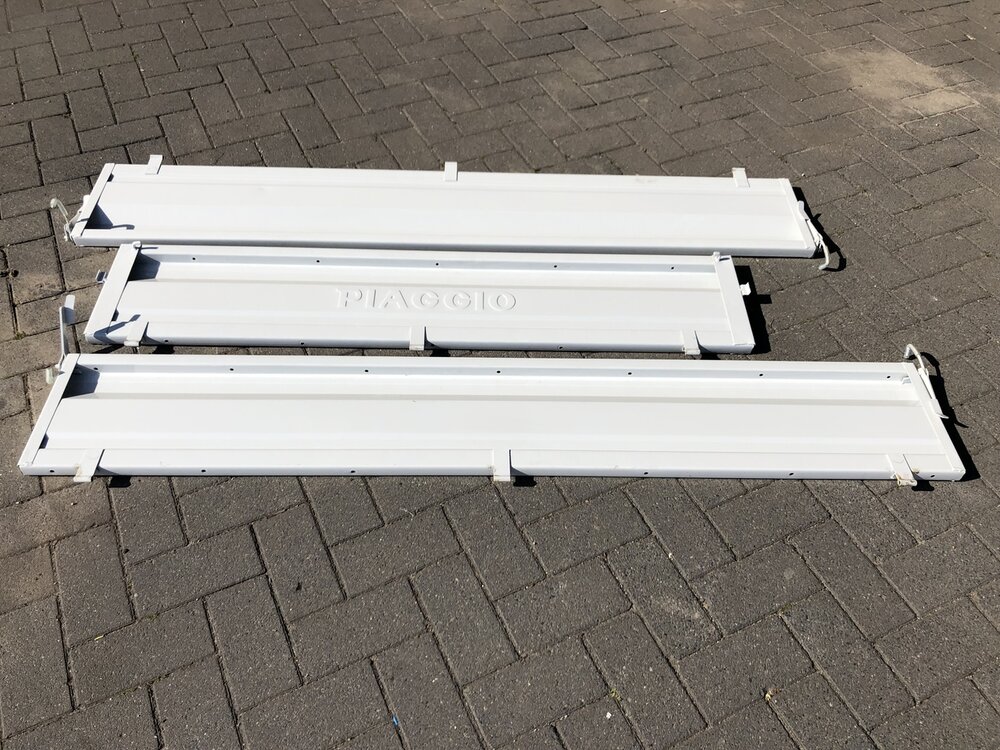 Zijkleppen + achterklep set Ape Classic400