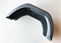 Achterspatbord - Ape Classic + Apecar P501-P601 - donkergrijs