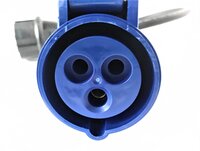 CEE Verloopsnoer contrastekker blauw