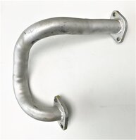 Uitlaatbocht Calessino en Ape Classic + ApeTM 422cc Diesel