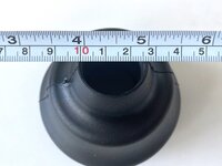  Drive shaft cover - gearbox side Ape50
