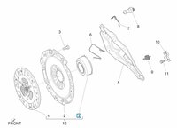 Druklager Porter Multitech 1.3 E5 - AKTIE