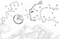 Hoofdremcilinder + Bekrachtiger Porter Multitech 1.3 E6