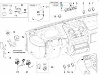 Kipper switch Daihatsu / Porter Kipper