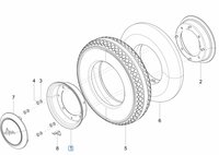 Velg - buitenrand Calessino 200 