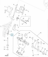 Kruiskoppeling stuurstang naar stuurhuis Daihatsu / Porter