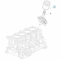 Oliefilter Daihatsu / Porter 1.0 / 1.3 / 1.5 - imitatie