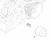 Oliefilter Daihatsu / Porter 1.0 / 1.3 / 1.5 - imitatie