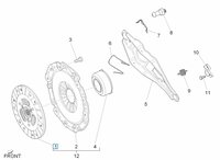 Clutch friction disk Porter Multitech 1.3 E5 - SALE