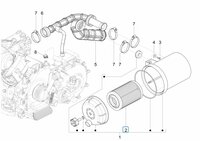 Luchtfilter element Calessino 200 - EU2 - AKTIE