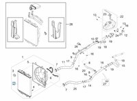 Radiateur Daihatsu / Porter Benzine en Diesel - AKTIE