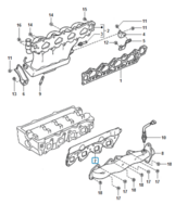 Exhaust manifold gasket Daihatsu / Porter 1.3i