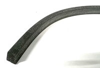 Curved window gasket side window  Ape Classic + Apecar P501-P601