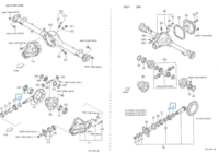 Vulring pignonas 3.3mm. Daihatsu / Porter Benzine en Diesel