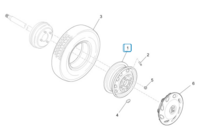 Velg 12 inch. Daihatsu / Porter - AKTIE