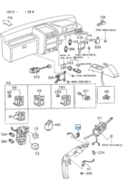 Contactslot Daihatsu / Porter 1992-2010  - elektrisch gedeelte 