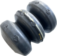Schokdemper buffer op draagarm Calessino 200 EU2 + EU4