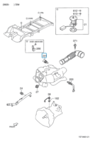Temperatuur sensor Daihatsu / Porter 1.3i