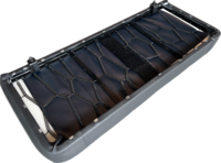 Zitting Ape Classic + Apecar P501-P601 - Zwart