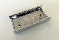Sierlijst middenstuk chroom voorfront Calessino Diesel - AKTIE