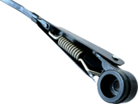 Wiper arm + blade Ape DX + P501