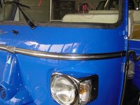 Chrome trim part on front - Calessino Diesel