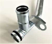 Cooling tube behind water pump Porter Multitech 1.3