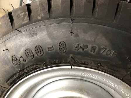  Tire 400-8&#039;&#039; 4PLY 70N Calessino 200