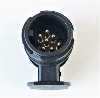 Verloopstekker / adapter 13 pins - 7 - polig