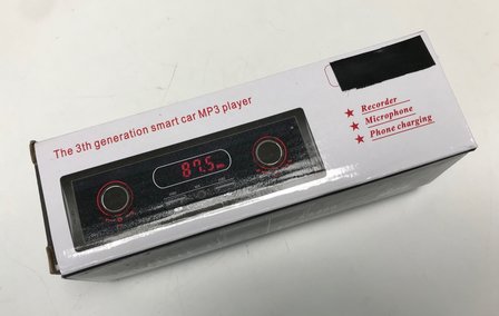 Car radio with MP3 and phone charger
