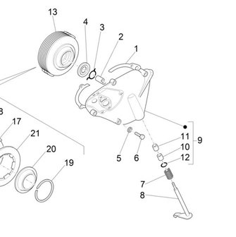 Clutch bearing Ape50