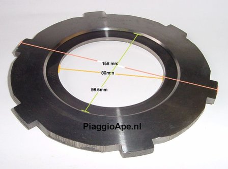 Grondplaat Ape TM + P2