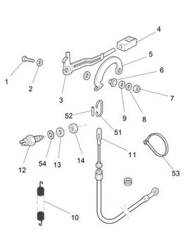 Reverse gear cable ApeTM