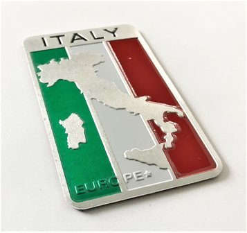 Embleem Italy rechthoek