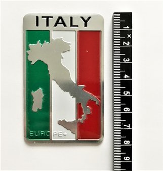 Embleem Italy rechthoek