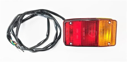 Rear light unit Vespacar P2 - right imitation