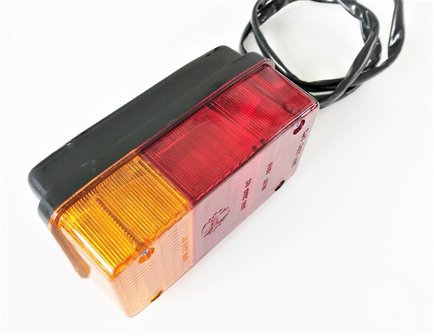 Rear light unit Vespacar P2 - Left imitation