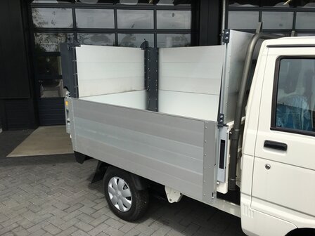 Cargodeck higher kit Piaggio Porter - Aluminium