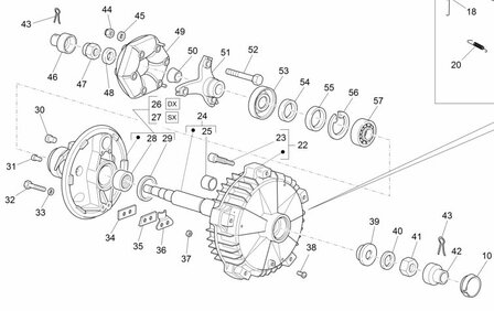 Achteras Keerring ApeTM - Wheelside