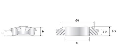 Ice Lid round RVS/INOX - 31cm