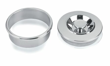 ijsdeksel rond RVS/INOX - 27cm