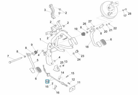 Clutch cable Porter Multitech 1.3 E6