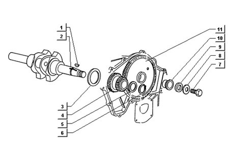 Crankshaft ApeTM + Vespacar P2 Diesel