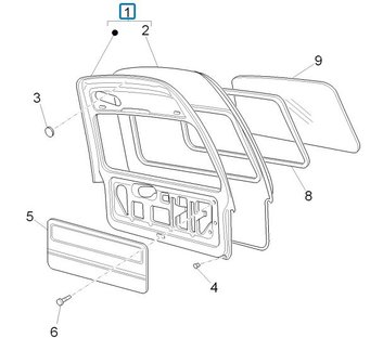 Tailgate Daihatsu / Porter - VAN